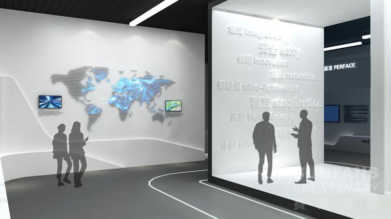 山東施泰克軌道交通有限公司企業(yè)展廳方案設計