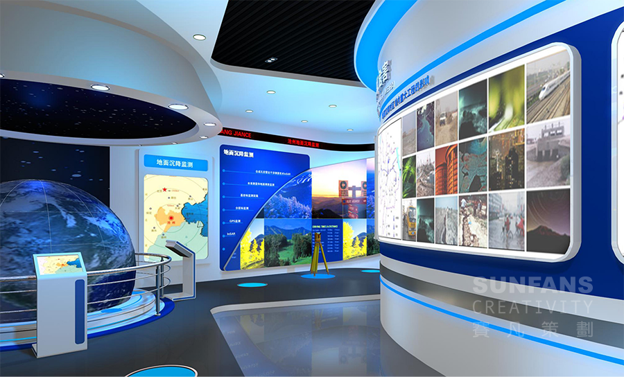 如何增加展廳的科技感？_賽凡策劃