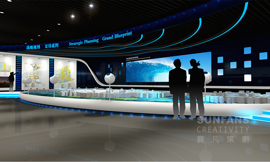 如何豐富展廳層次？